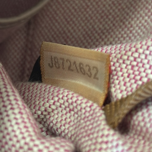 DOONEY & BOURKE Pebbled Leather Gray Logo Lock Sac Size 12”x12.5”x5” - Picture 8 of 12